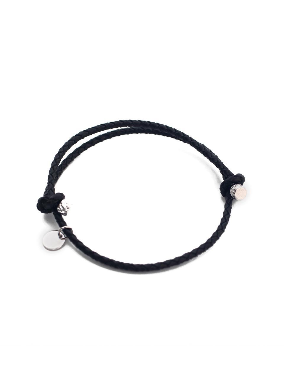 BR37 Side pendant leather bracelet